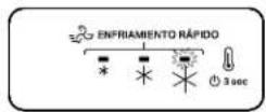 Acros AT1130F - To set the refrigerator compartment temperature: - 6