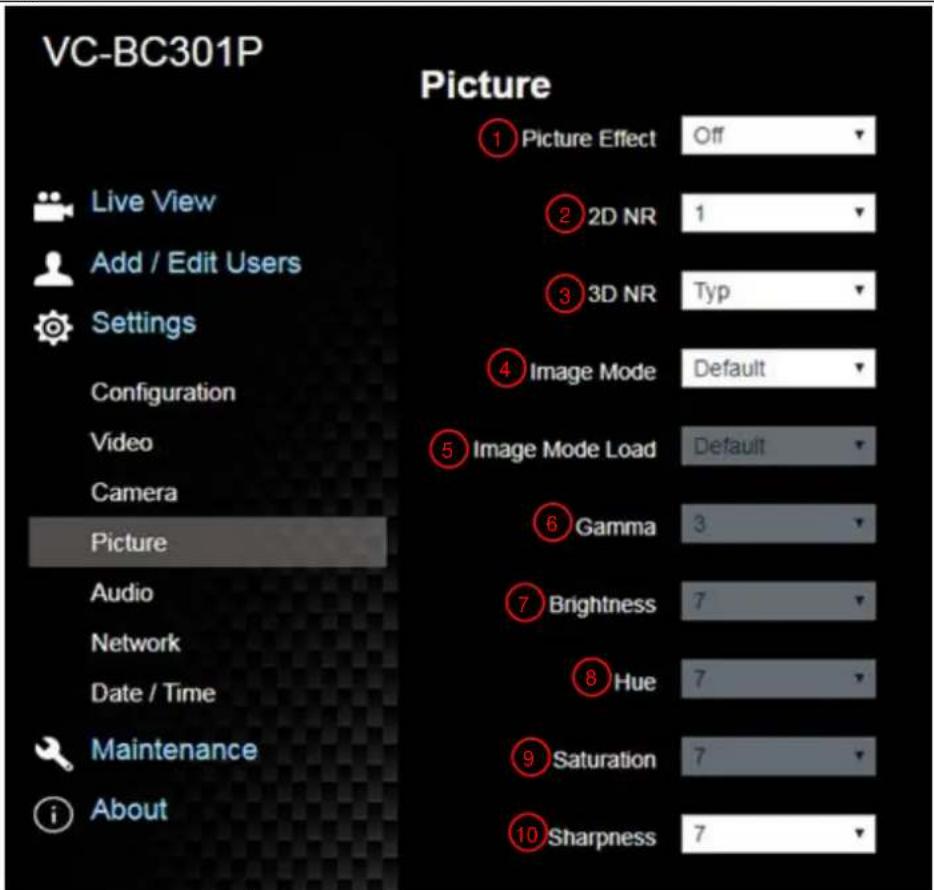 Lumens VC-BC301P - Setting - Picture - 1