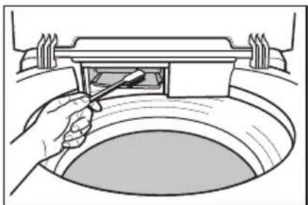WESTINGHOUSE WWT6055TMWA - CLEANING THE DISPENSER (WWT7055LMWA) - 1