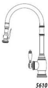 Waterstone 5600 - TRADITIONAL PLP PULLDOWN FAUCET INSTALLATION INSTRUCTIONS - 4