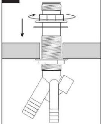 Waterstone 5600 - INSTALL DUAL PORT AIR GAP (OPTIONAL) - 4