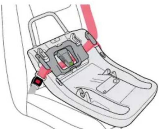 BRITAX Willow SC - Lap-Shoulder Belt Installation - 7