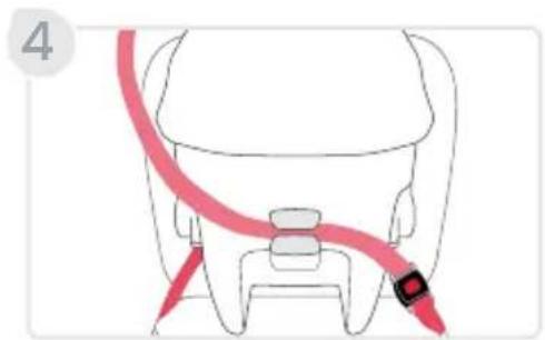 BRITAX Willow SC - Lap-Shoulder Belt Installation with European Belt Guide - 3