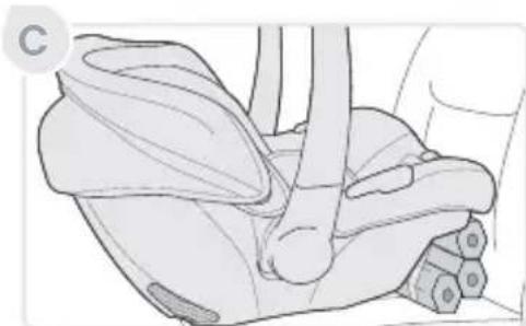 BRITAX Willow SC - Uso sin la base - 2