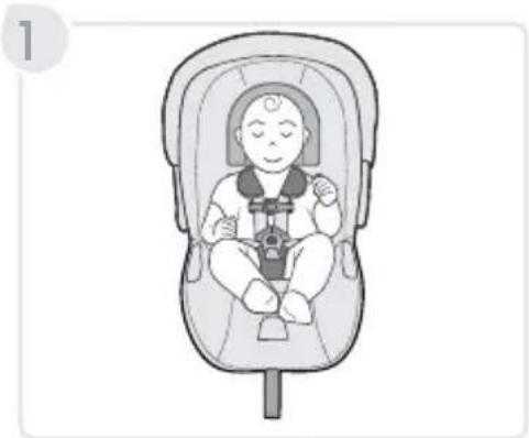 BRITAX Willow SC - Lap Belt Installation - 1