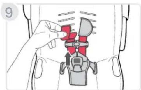 BRITAX Willow SC - Replacing the Cover - 9