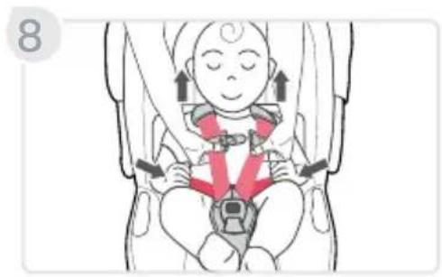 BRITAX Willow SC - Cómo sujetar al niño - 5