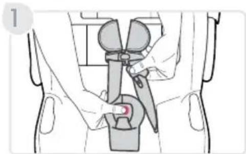 BRITAX Willow SC - Adjusting the Hip Slots - 3