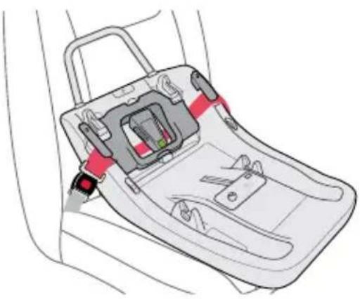 BRITAX Willow SC - Lap Belt Installation - 7