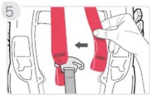 BRITAX Willow SC - Funciones del asiento de seguridad para niños Cómo ajustar el arnés - 4
