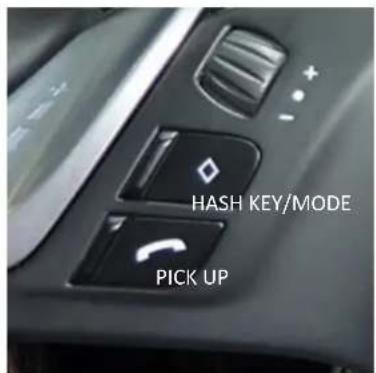 HASH KEY/MODE PICK UP