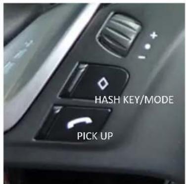 HASH KEY/MODE PICK UP