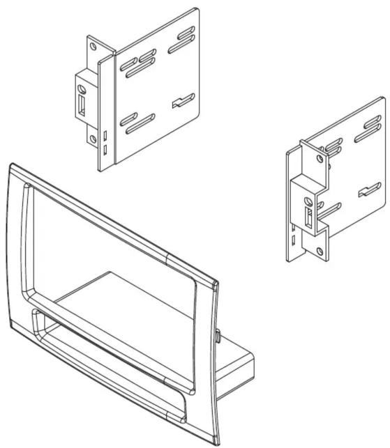 PAC CDK651 - Double DIN Mount Applications - 1