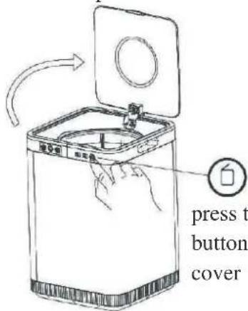press t button cover