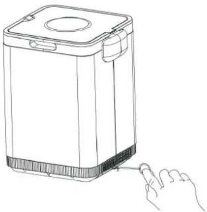 GEMINI GFWD4WH - Method of replacing filter device: - 1