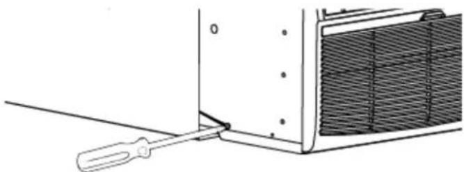 Koldfront WTC10002WCO115V - Install Air Conditioner Unit into Wall Sleeve - 3