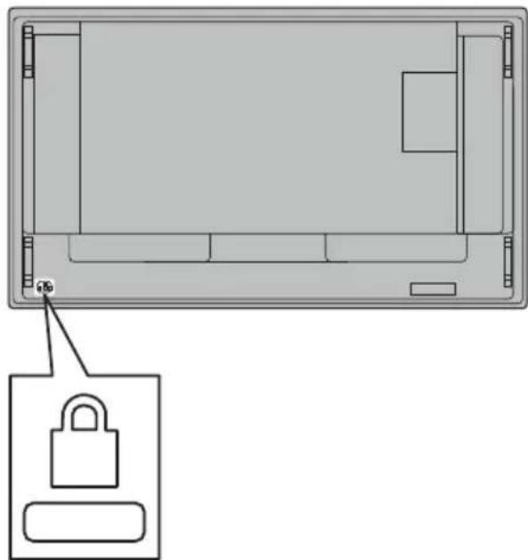 PANASONIC TH-65CQE2U - Kensington security - 1