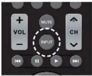 + VOL - MUTE INPUT CH