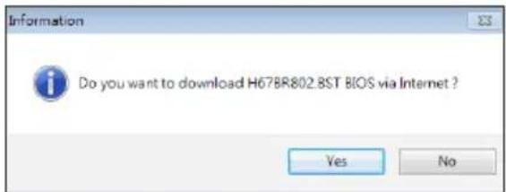 BIOSTAR B660M-SILVER - BIOS Update Utility (through the Internet) - 3