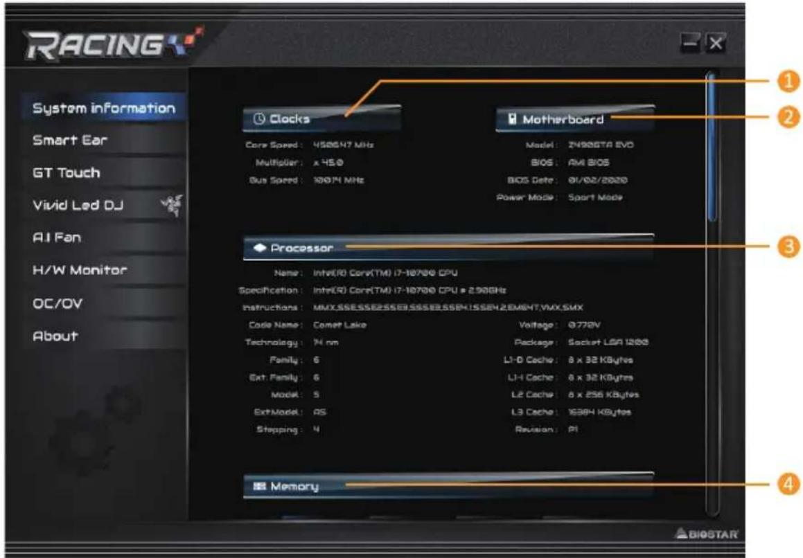 BIOSTAR B660M-SILVER - Информация о системе - 1
