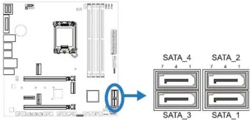 BIOSTAR B660M-SILVER - SPKR: 揚聲器接頭 - 3