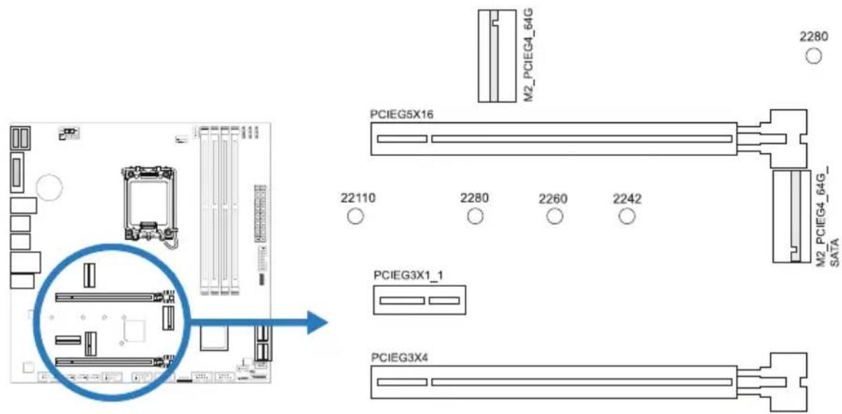 BIOSTAR B660M-SILVER - Expansion Slots - 1