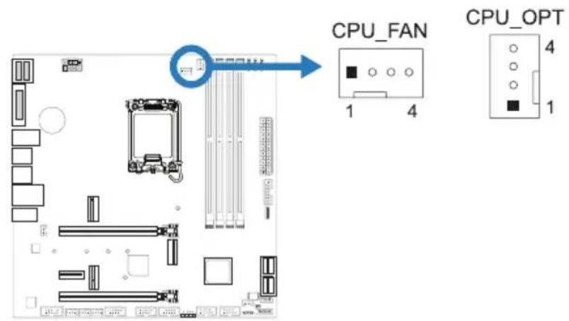 BIOSTAR B660M-SILVER - Connect Cooling Fans - 1