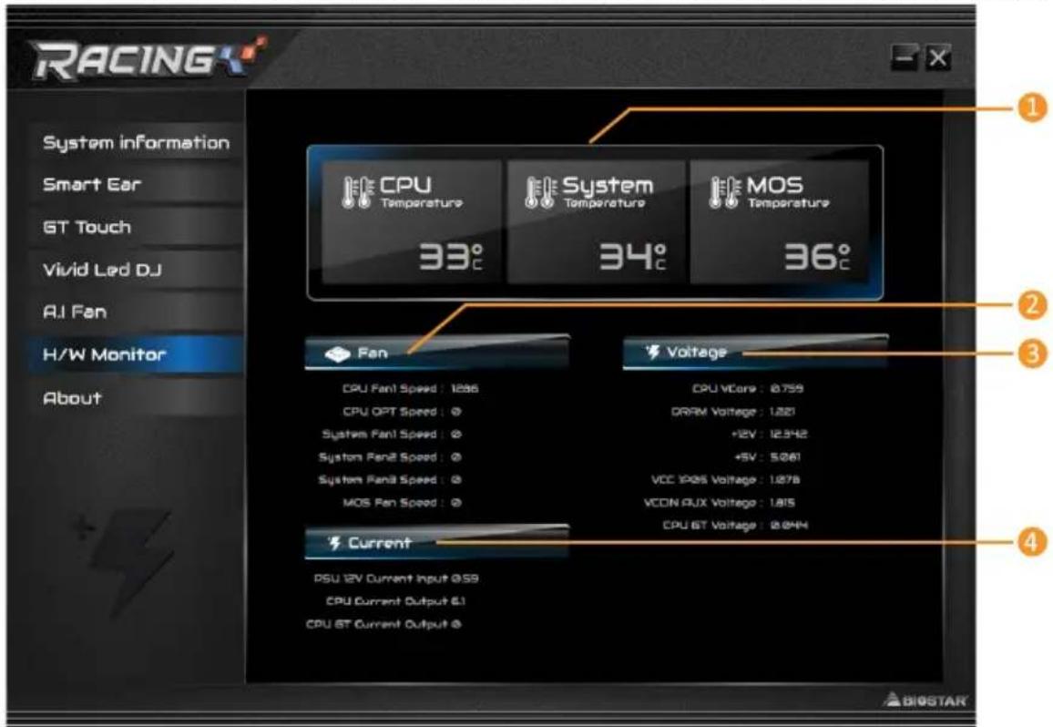 BIOSTAR B660M-SILVER - H/W Monitor - 1