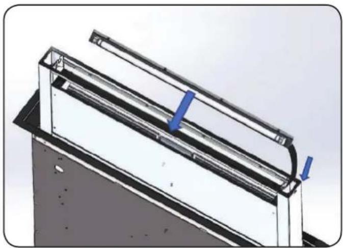 SIRIUS SDD2 L EMTC 580 WH - REPLACING THE LIGHT - 6