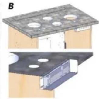 SIRIUS SDD2ELEMIC88 - Adjusting the height of the benchtop insert section - 7