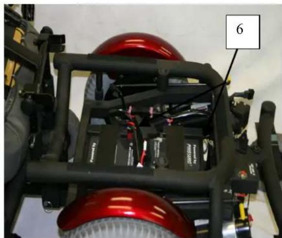 Shoprider 6Runner 10 DLX - Seat Height Adjustment And Easy Battery Access - 3