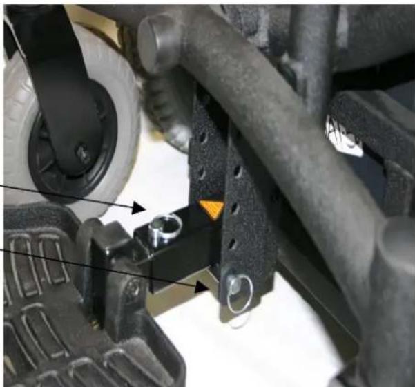 Shoprider 6Runner 10 DLX - Adjustable footplate - 1