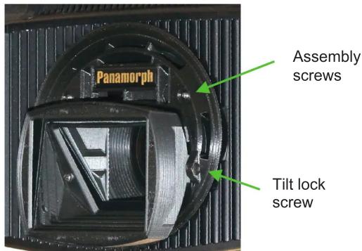 Panamorph Assembly screws Tilt lock screw