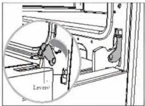 Cosmo COS-DFRL486GK - REMOVING OVEN DOOR - 2