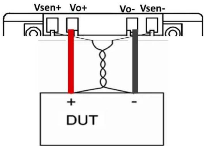 Vsen+ Vo+ Vo- Vsen- + - DUT