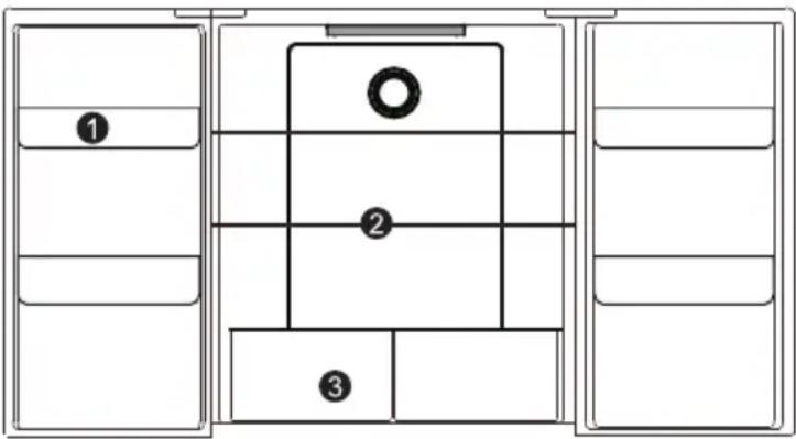 TEKA RMF 75820 GBK - Refrigerator chamber - 1