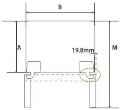 TEKA RMF 75820 GBK - Installation dimension - 3