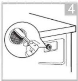 Illustration of a hand holding a tennis racket inside a mirror (no text or symbols)