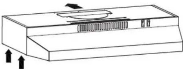 Summit H30RSSADA - Outside Rear Exhaust - 1