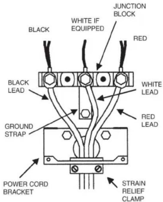 Summit TEM755BKW - THREE-WIRE CORD CONNECTION - 1