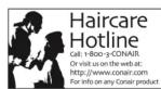 Conair CS31N - LIMITED FIVE-YEAR WARRANTY - 1