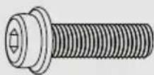 INSIGNIA NS-TVLCTB - STEP 5 - Insert and secure the poles - 4