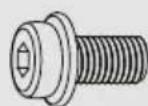 INSIGNIA NS-TVLCTB - STEP 5 - Insert and secure the poles - 3