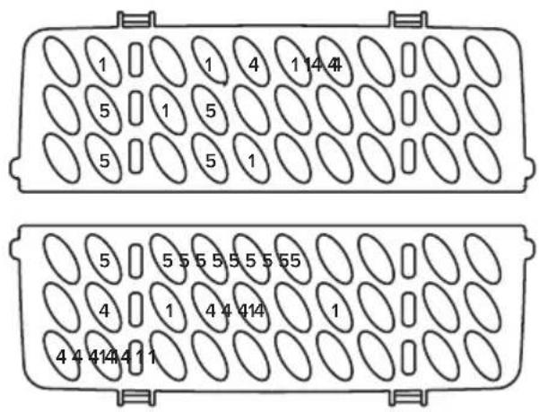 Technika TDX7SS-7 - Cutlery Tray and Basket: Top View - 2