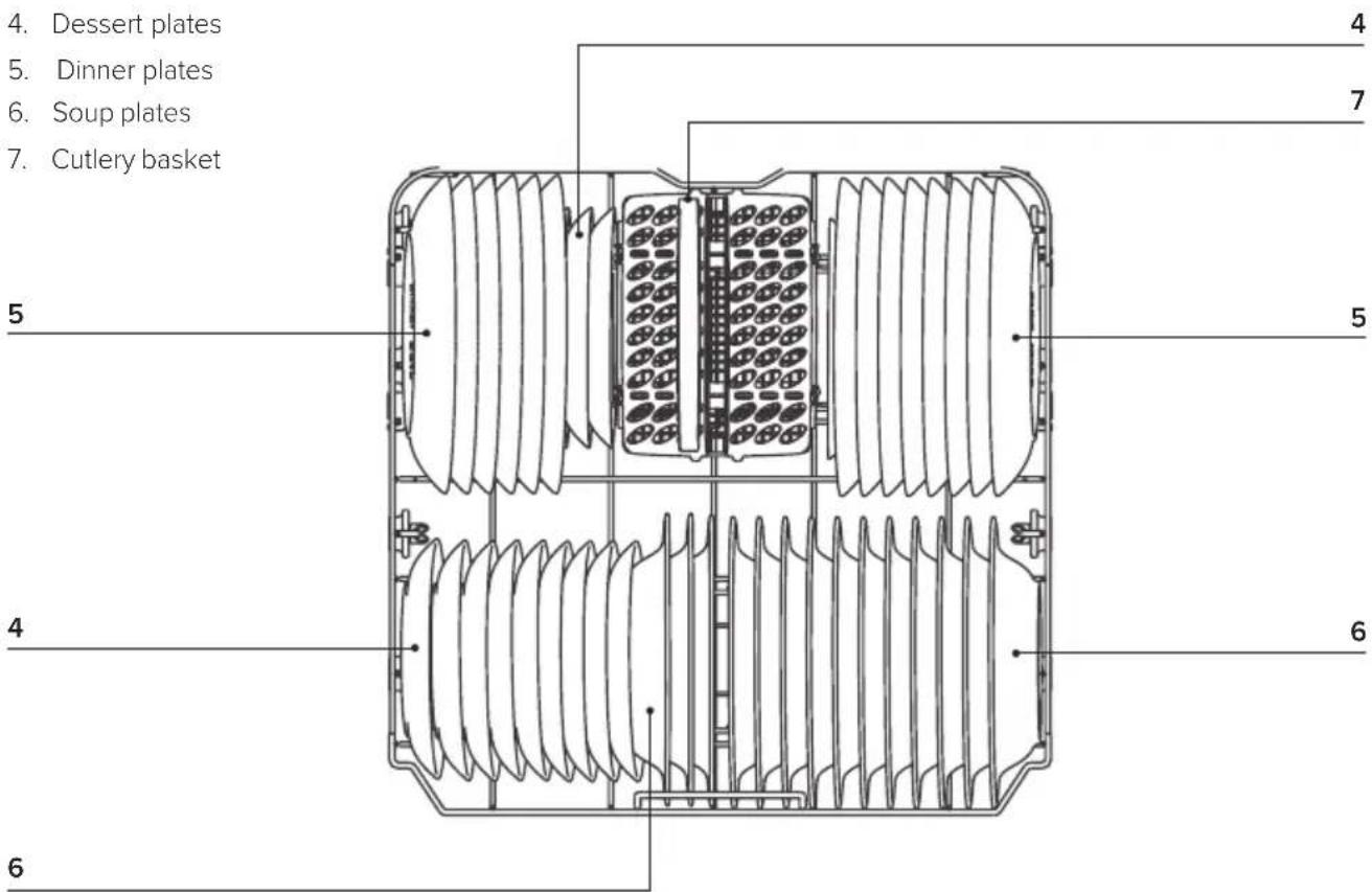 Technika TDX7SS-7 - Lower Basket - 1