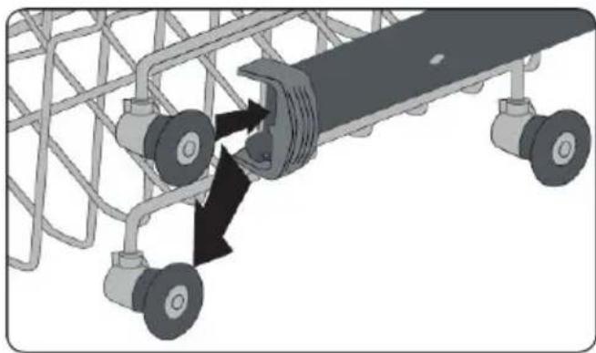 LA GERMANIA DW6062FSE - Height adjustment - 2