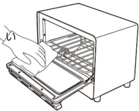 Yamazen YTR-S90 - ■本体、庫内、ドア ※丸洗いは絶対しない - 1