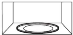Café CCWK15C1WWM - Removable Turntable and Turntable Support - 2