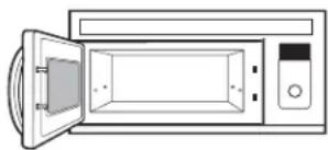 Café CCWK15C1WWM - Removable Turntable and Turntable Support - 1