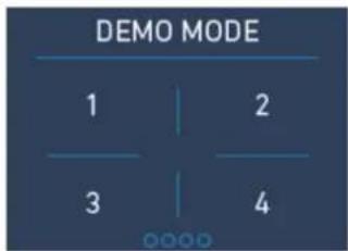 DEMO MODE 1 | 2 3 | 4